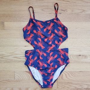 🦞 Old Navy One Piece Lobster Swimsuit 🦞